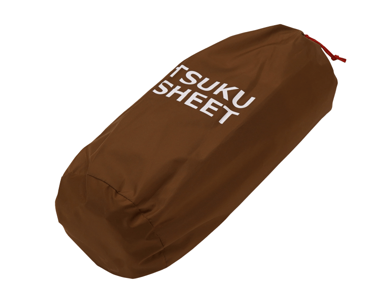 ツクツクベース用グランドシートのメインの特徴(専用キャリーバッグ)
